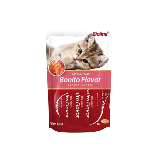 Bioline Cat Treats in Bonito Flavor 15g x 6
