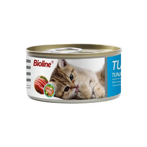 Bioline Cat Canned Food Tuna & Shrimp Flavour 85g