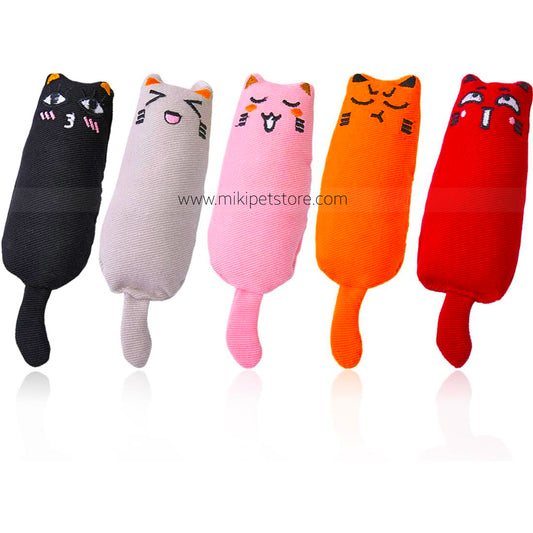 Soft Plush Catnip Fat Mouse Toy – Interactive Chew & Scratch Toy for Cats