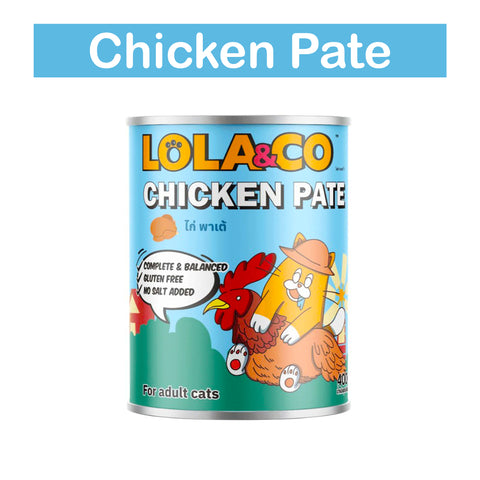 Lola & Co Can Chicken Pate 400gm