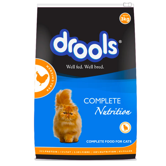 Drools Adult Cat Food Real Chicken Flavour 