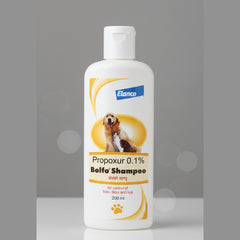 Elanco Bolfo Propoxur Anti Tick and Flea Shampoo for Dogs and Cats 200ml