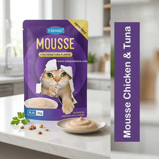 Faenbei Mousse Chicken & Tuna Flavor Cat Pouch 85g