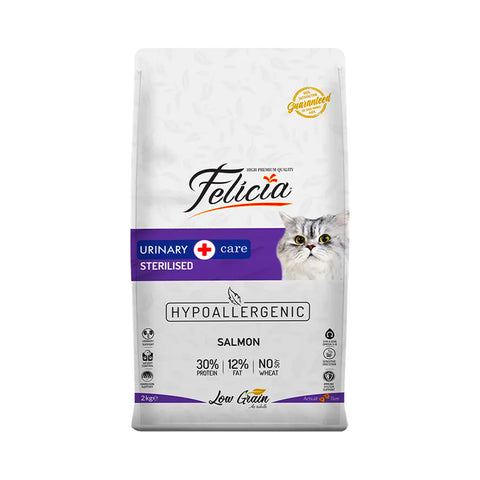 Felicia Low Grain Urinary Care Adult Salmon Dry Cat Food