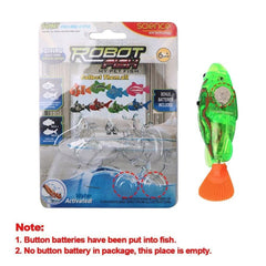 1pc Interactive Swimming Electric Fish Toy for Indoor Cats Play for Cat with LED Light,Electronic Cat Stuff  Exercise Toys