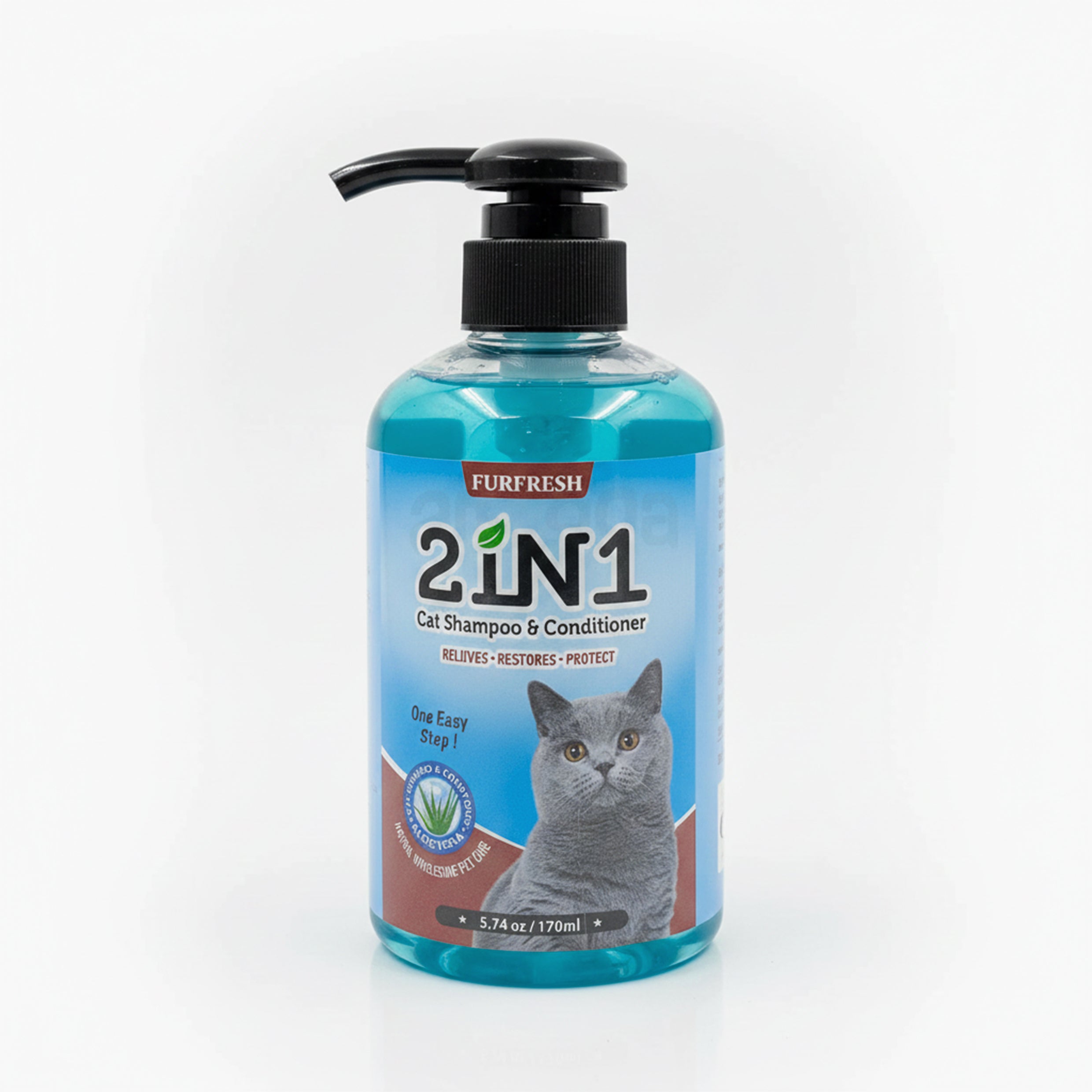 Furfresh 2in1 Cat Shampoo & Conditioner 170ml