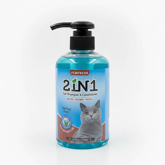 Furfresh 2in1 Cat Shampoo & Conditioner 170ml