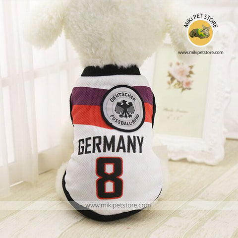 World Cup Germany Jersey for Cats & Dogs