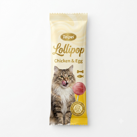 Taipet Lollipop Chicken & Egg 1.5g