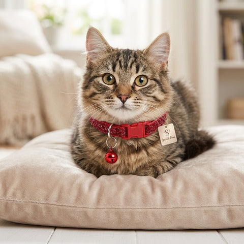 Glitter Cat Collar