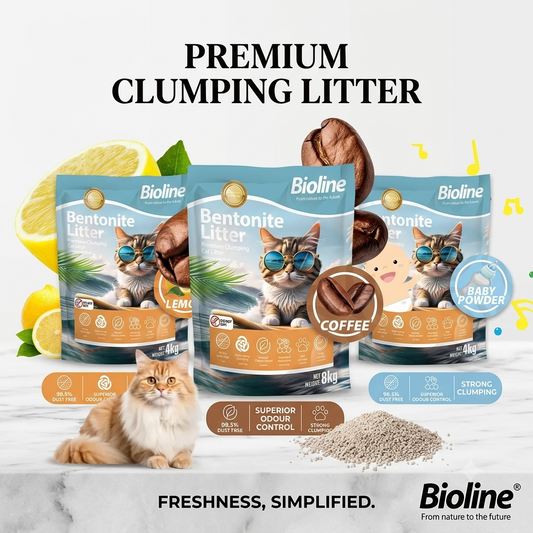 Bioline Bentonite Cat Litter  4kg