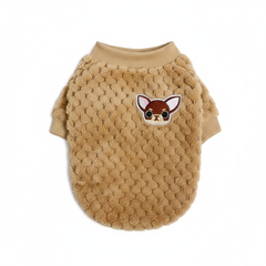 Winter warm pet cat and dog clothes for small dogs cartoon pure cotton pet clothes