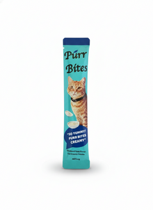 Purr Bites Chicken & Tuna Flavor cat creamy Treat 15gm