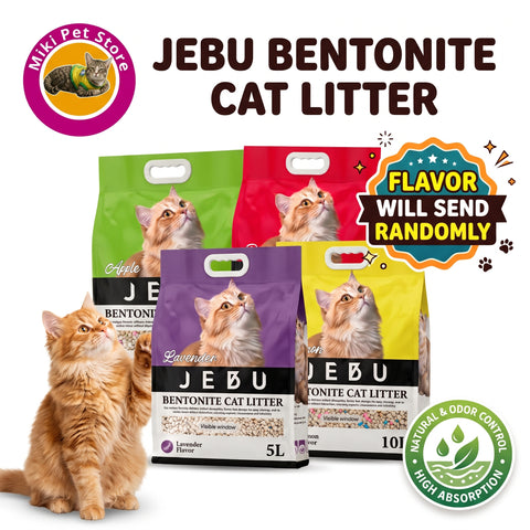 Jebu Bentonite Cat Litter – Premium Clumping Cat Litter