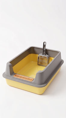 Cat Tray Litter  Box with Scoop