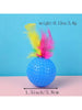Golf And Badminton Style Plastic Bite Toys for Cats