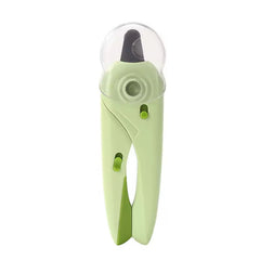 Pets Stainless Steel Nail Clippers with LED Light, Anti-Splash Cover & Safety Guard for Dogs and Cats
