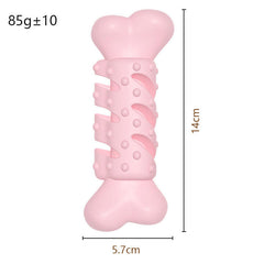 Solid Chewing Bone Dog Toy Dental Care 90g TPR Material
