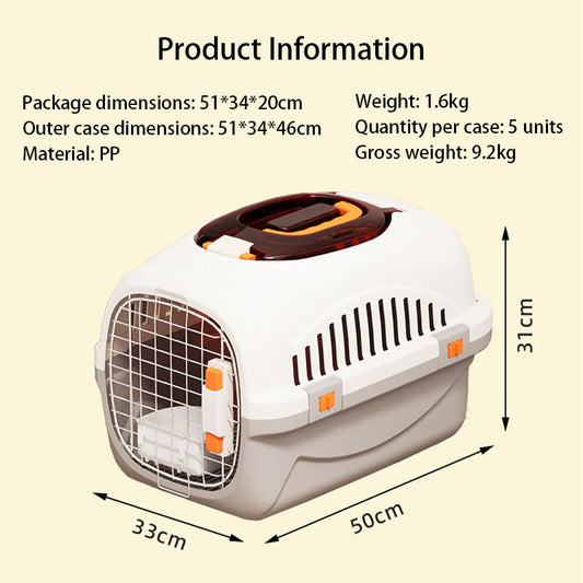 Multifunctional Waterproof Pet Travel Carrier Backpack for Cats Lightweight Breathable Stress-Free Portable Space Capsule for cat and small dog
