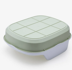 Cat High Border Splash Proof Litter Box with Shovel