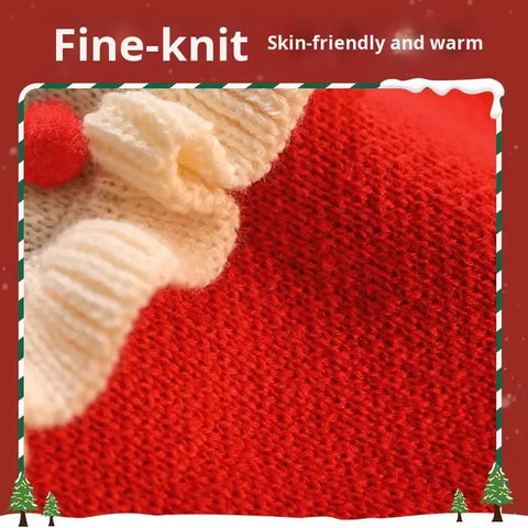 Festive Christmas Winter Cat Sweater
