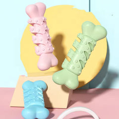 Solid Chewing Bone Dog Toy Dental Care 90g TPR Material