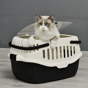 Basket Type Plastic Pet Kennel Pet Carrier for Dog and Cat