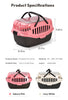 Basket Type Plastic Pet Kennel Pet Carrier for Dog and Cat