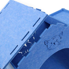 Felt Foldable Deep Sleep Pet Cat House Indoor Winter