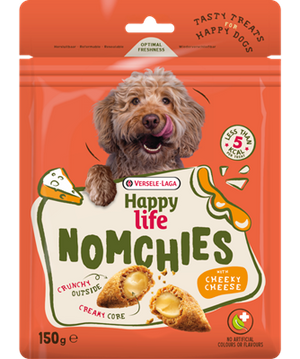 Versele-Laga Happy Life Nomchies Cheeky Cheese Dog Treat 150gm