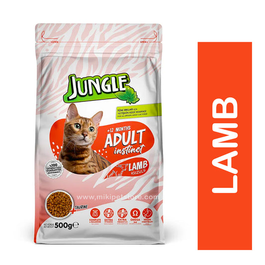 Jungle Adult Cat Food Lamb