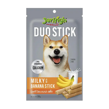 Jerhigh Duo Stick Milky Banana Dog Treat 50gm