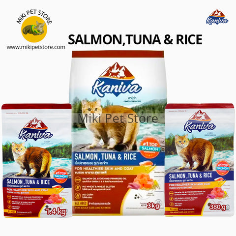 Kaniva Salmon Tuna and Rice Cat Food