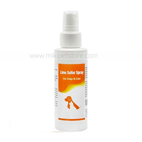 Lime Sulfur Spray for Dry and Itchy Skin for Dog and Cat 100ml