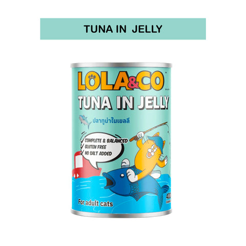 Lola & Co Can Tuna in Jelly 400gm