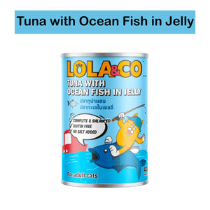 Lola & Co Tuna with Ocean Fish in Jelly 400g