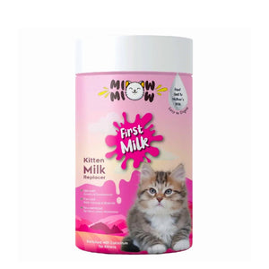 Miow Miow First Milk Kitten Milk Replacer for Kittens 250gm