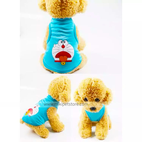 All Season T-Shirt Dress for Cats Small Dogs