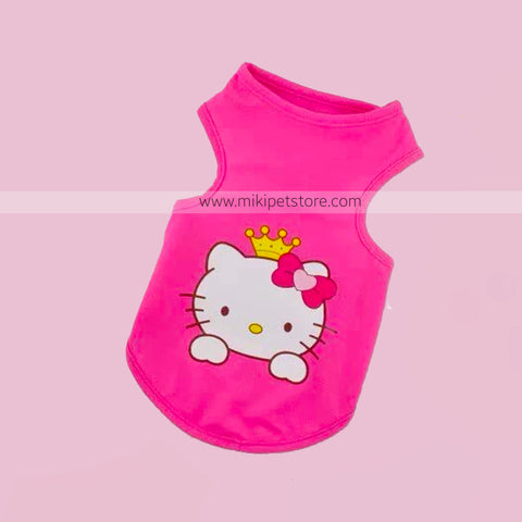All Season T-Shirt Dress for Cats Small Dogs