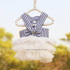 All-Season Cat & Puppy Party Dress - Stylish Outfit for Every Occasion