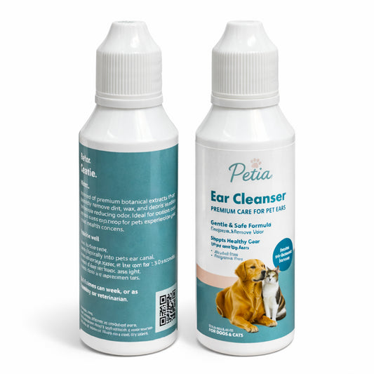 Petia Ear Cleanser  Premium Care for Pet Ears 50ml