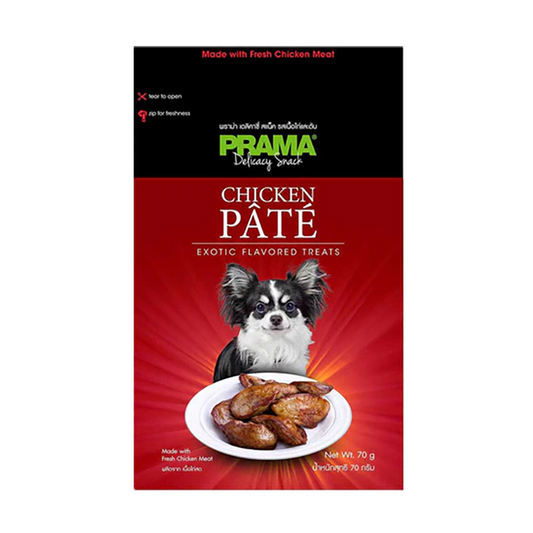 Prama Delicacy Snack Dog Treats Chicken Pate 70gm