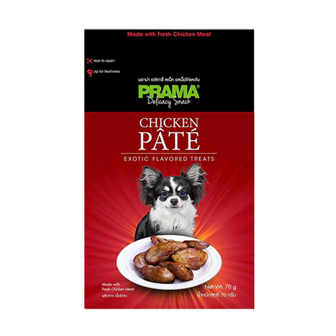Prama Delicacy Snack Dog Treats Chicken Pate 70gm
