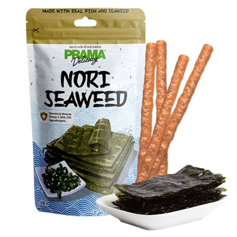 Prama Delicacy Nori Seaweed Flavour Adult Dog Treat 50g