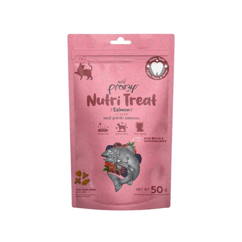 Pramy Nutri Treat Dry Cat Treat Salmon 50gm