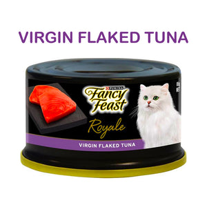 Purina Fancy Feast Can Royale Virgin Flaked Tuna 85g