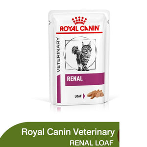 Royal Canin Veterinary Cat  Pouch Renal Loaf 85g