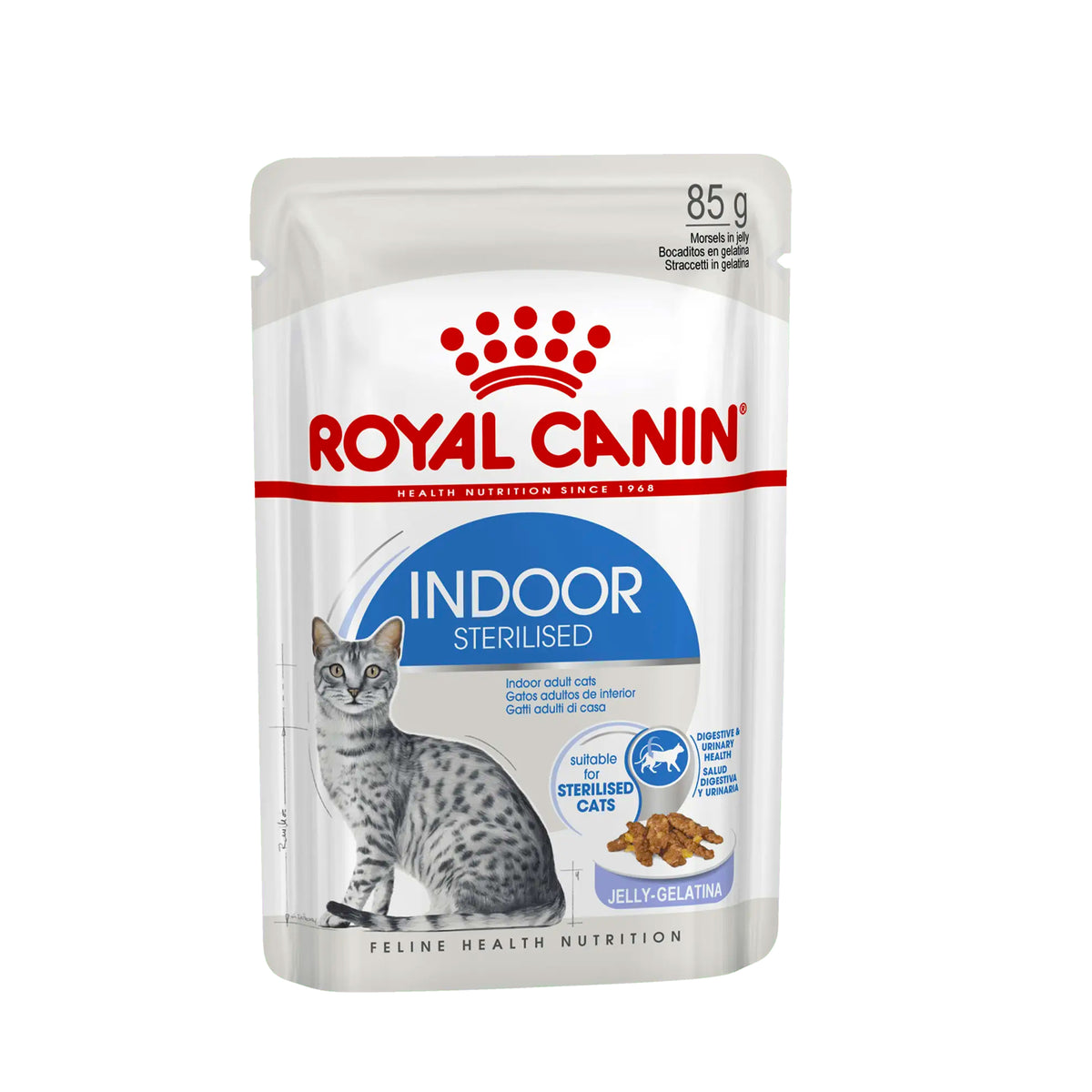 Royal Canin Wet Food Pouch Indoor Sterilised in Jelly 85g