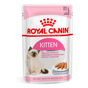 Royal Canin Kitten Wet Cat Food Pouch in Loaf 85g