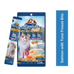 Kaniva Cat Creamy Salmon with Tuna Freeze Bits